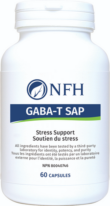 GABA-T SAP 60 caps by Nutritional Fundamentals for Health