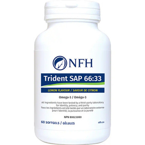 Trident SAP 66:33 lemon flavor 60 gels by Nutritional Fundamentals for Health
