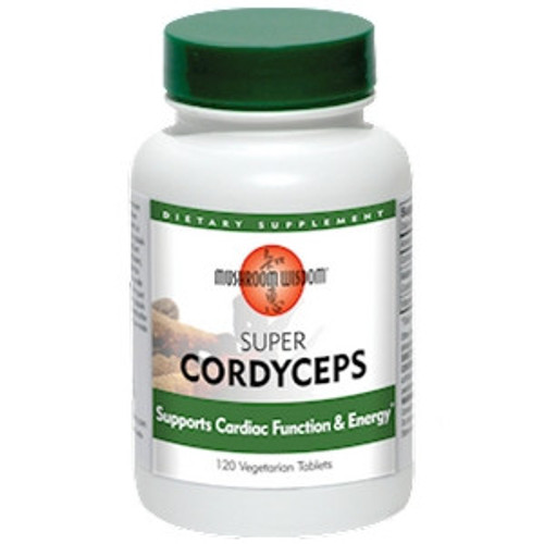 Super Cordyceps 120 vtabs by Mushroom Wisdom, Inc. Super Cordyceps 120 vtabs by Mushroom Wisdom, Inc.