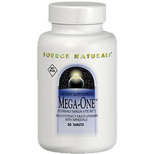 Mega-One No Iron 60 tabs by Source Naturals