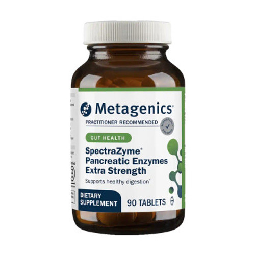 SpectraZyme Pancreatic Enzymes Extra Strength 90t by metagenics