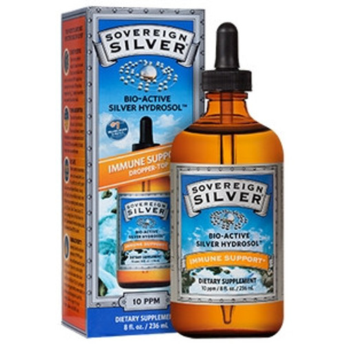 Silver Hydrosol 10 ppm 8 oz by Sovereign Silver Silver Hydrosol 10 ppm 8 oz by Sovereign Silver