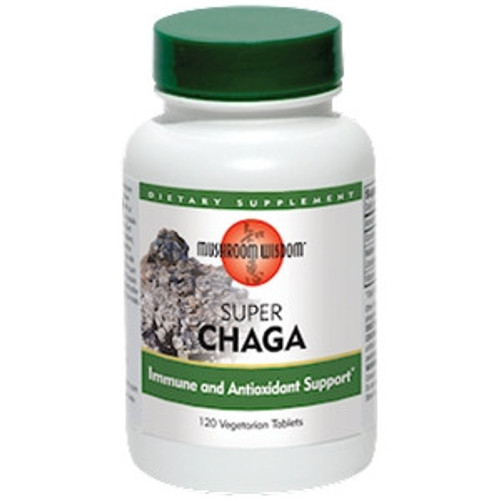 Super Chaga 120t by Mushroom Wisdom, Inc.
