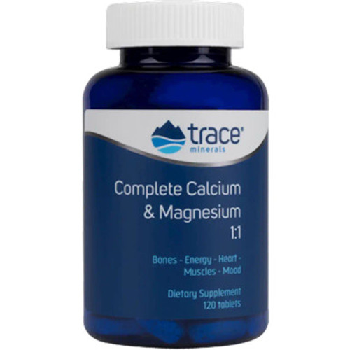 Complete Calcium and Magnesium 1:1 120t by Trace Minerals Research
