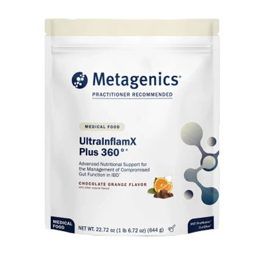 UltraInflamX Plus 360 Chocolate Orange 14 srv by Metagenics