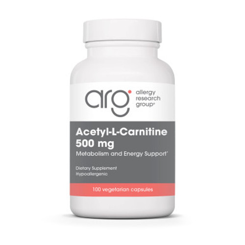 Acetyl-L-Carnitine 500mg 100c by Allergy Research Group