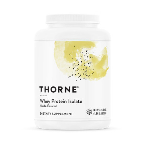 Whey Protein Isolate Vanilla 29.5oz by Thorne