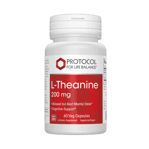 L-Theanine 200mg 60c by Protocol For Life Balance