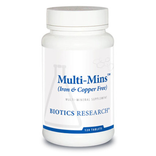 Multi-Mins (Fe & Cu Free) 120T by Biotics Research