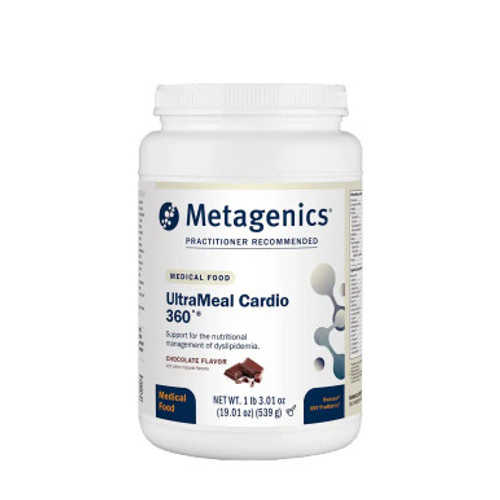Ultra Meal Cardio 360 chcocolate 19oz by Metagenics
