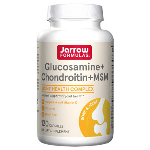 Glucosamine + Chondroitin + MSM 120c by Jarrow Formulas