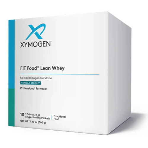 Fit Food Lean Whey Chocolate No Added Sugar, No Stevia 10 Serv - Xymogen