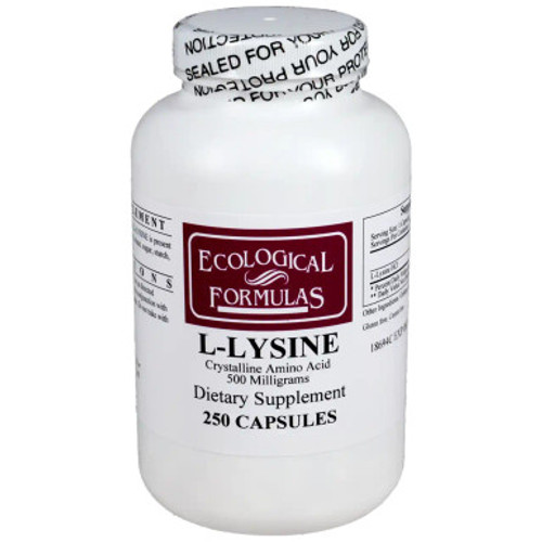 L-Lysine 500 mg 250c by Ecological Formulas