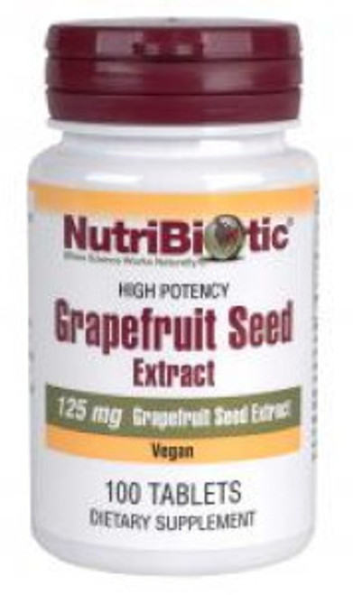 Grapefruit Seed Extract 125mg 100t by Nutribiotic, Inc.