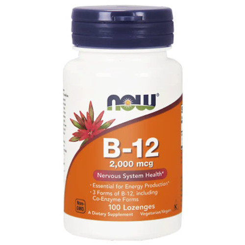 B-12 2000 mcg 100 loz by Now