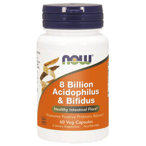 8 Billion Acidophilus & Bifidus 60c by Now
