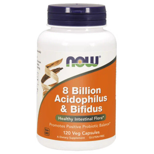 8 Billion Acidophilus & Bifidus 120c by Now