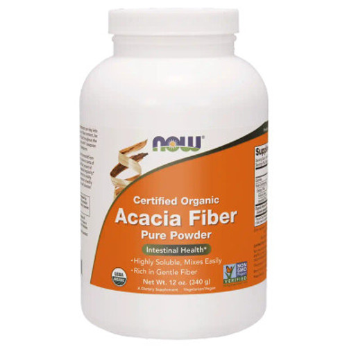 Acacia Fiber Organic Powder 12 oz by Now