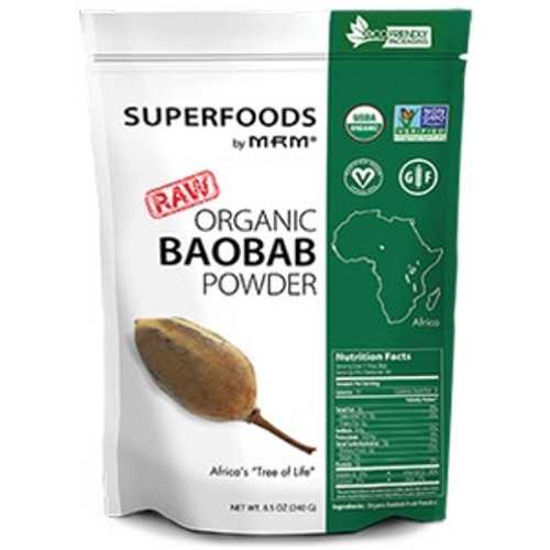 Raw Organic Baobab Fruit Powder 40 serv by Metabolic Response Modifier