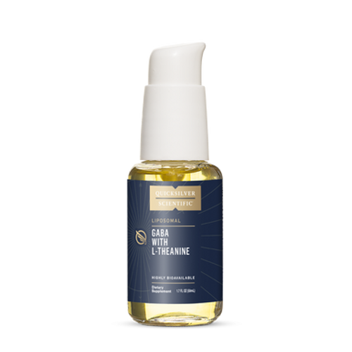 GABA with L-Theanine 1.7 oz by Quicksilver Scientific