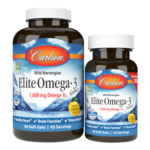 Elite Omega 3 Gems 90+30sg by Carlson Labs