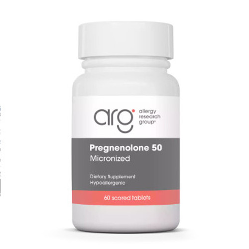 Pregnenolone 50mg Micronized Lipid Matrix 60t by Allergy Research Group