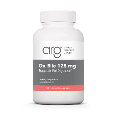 Ox Bile 125mg 180c by Allergy Research Group