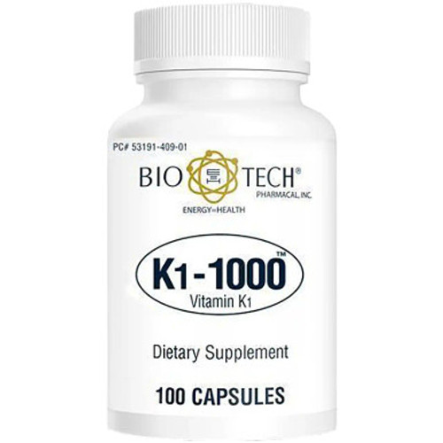 K1-1000 (Vitamin K-1) 100c by Bio-Tech