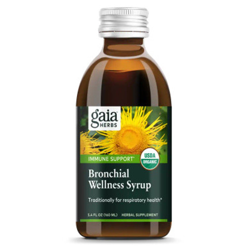 Bronchial Wellness Herbal Syrup 5.4oz by Gaia Herbs-Professional Solutions