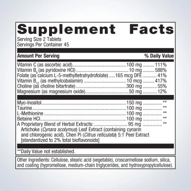 Lipo-Gen 270T label by Metagenics