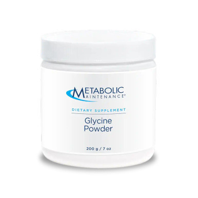 Glycine Powder 200g by Metabolic Maintenance