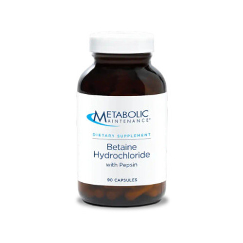 Betaine HCL w/Pepsin 100c by Metabolic Maintenance