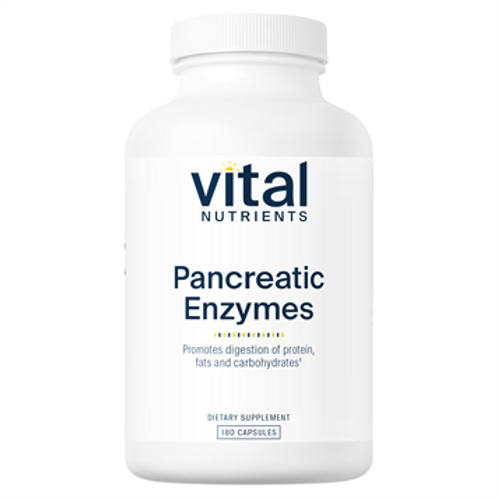 Pancreatic Enzymes 1000mg 180c by Vital Nutrients