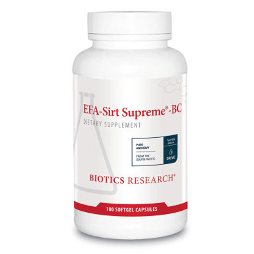 EFA-Sirt Supreme-BC 180ct by Biotics Research