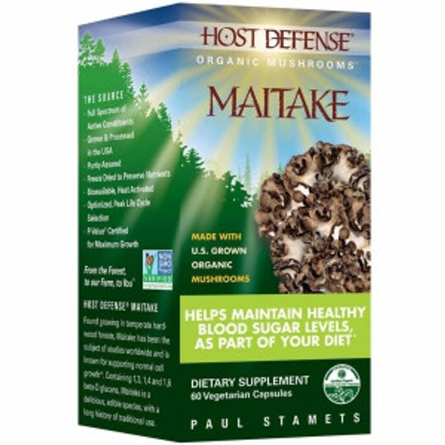 Maitake 60 vegcaps by Host Defense