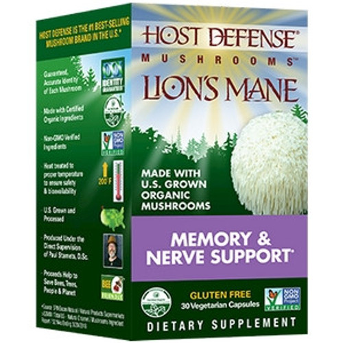 Lion's Mane 30c by Host Defense Lion's Mane 30c by Host Defense