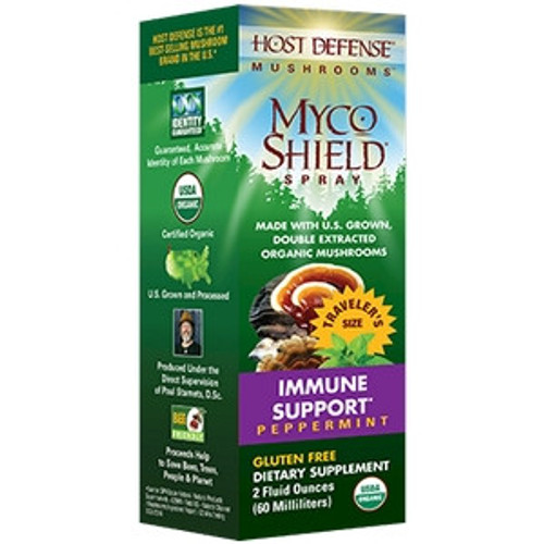 MycoShield Spray Peppermint 2 fl oz by Host Defense MycoShield Spray Peppermint 2 fl oz by Host Defense