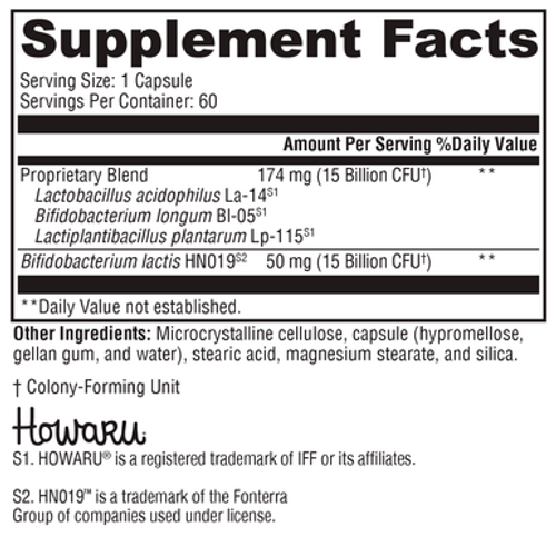 ProbioMax Daily 30B 30c Label by Xymogen