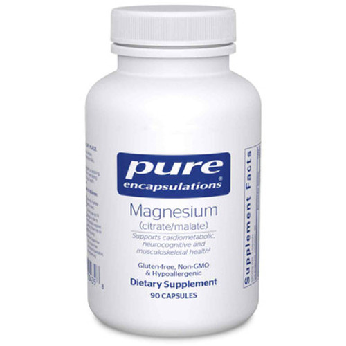 Magnesium (citrate/malate) 90c Pure Encapsulations