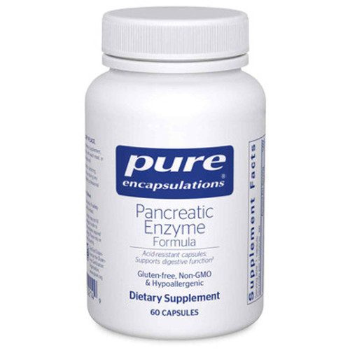 Pancreatic Enzyme Formula 60c Pure Encapsulations Pancreatic Enzyme Formula 60c Pure Encapsulations