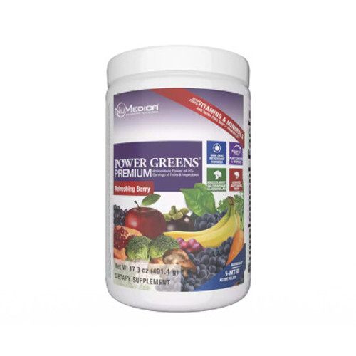 Power Greens Premium Berry 17.3 oz by NuMedica