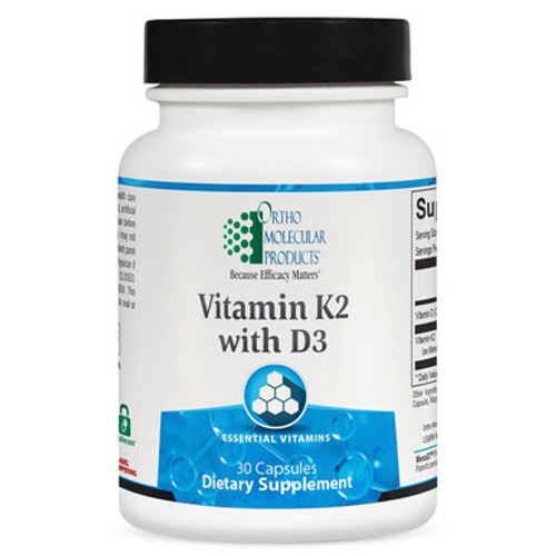 Ortho Molecular Products - Vitamin K2 with D3- 30ct