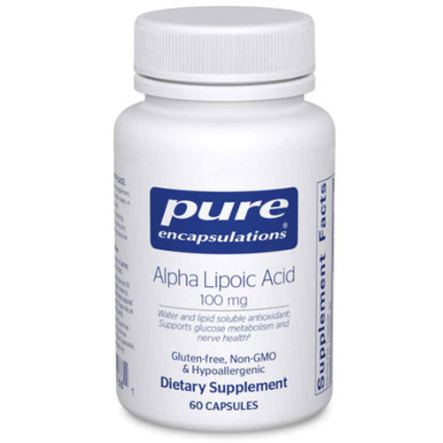 Alpha Lipoic Acid 100mg 60c Pure Encapsulations Alpha Lipoic Acid 100mg 60c Pure Encapsulations