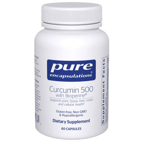 Curcumin 500 with Bioperine 60c Pure Encapsulations Curcumin 500 with Bioperine 60c Pure Encapsulations