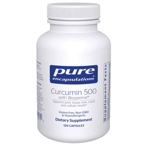 Curcumin 500 with Bioperine 120c Pure Encapsulations Curcumin 500 with Bioperine 120c Pure Encapsulations