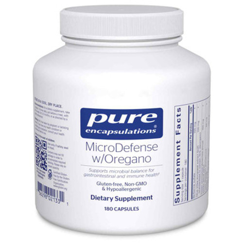 MicroDefense w/ Oregano 180c Pure Encapsulations MicroDefense w/ Oregano 180c Pure Encapsulations