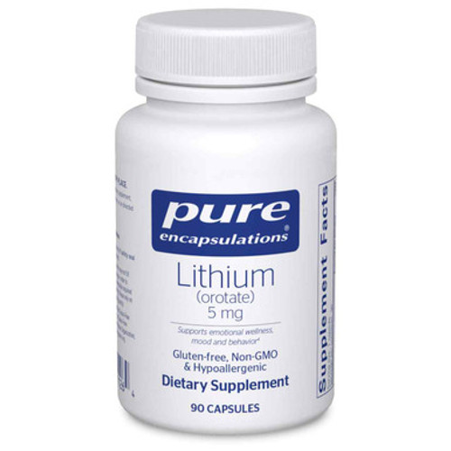 Lithium Orotate 90c Pure Encapsulations Lithium Orotate 90c Pure Encapsulations