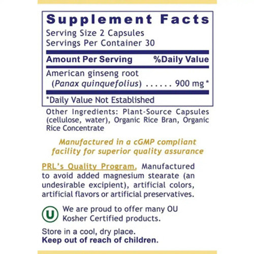 American Ginseng 60c by Premier Research Labs