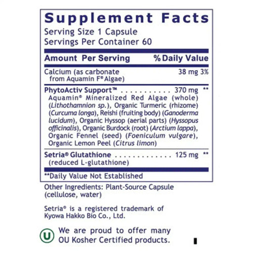 Glutathione Complex Premier 60c label by Premier Research Labs