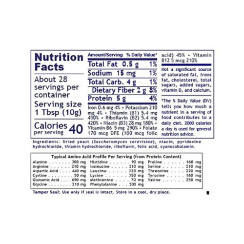 Nutritional Flakes 10oz label by Premier Research Labs Nutritional Flakes 10oz label by Premier Research Labs